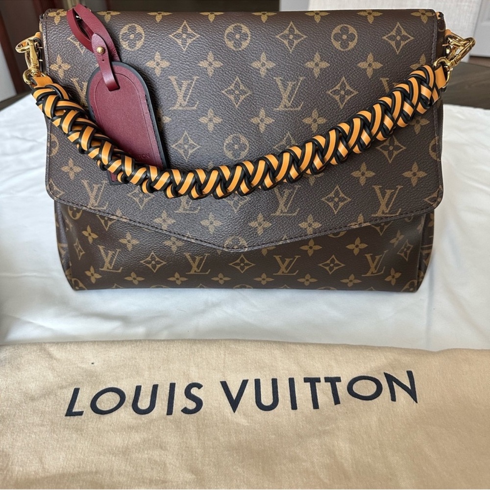 Louis Vuitton Brown Monogram Crossbody Bag - Picture 2 of 14